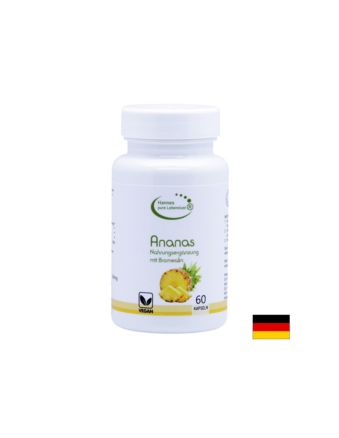 Pineapple - Pineapple and Bromelain, 60 capsules El Compra - Nutra Best Europe