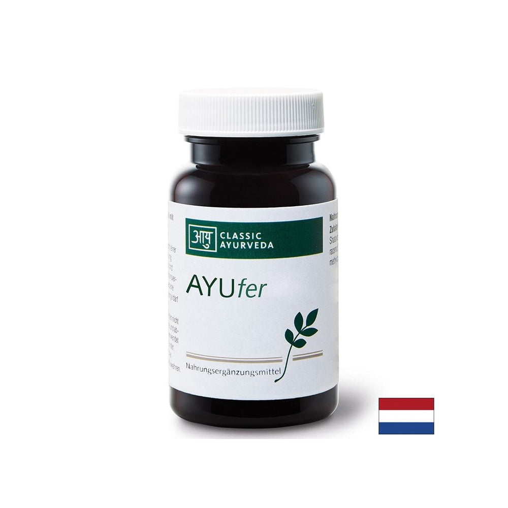 Anemia - Ayurvedic Iron AYUfe, 60 capsules - Nutra Best Europe