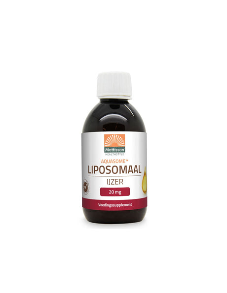 Anemia - Liposomal Iron, 250 ml Mattisson Healthstyle - Nutra Best Europe