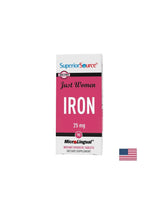 Anemia - Iron - Just Women, 90 sublingual tablets Superior Source - Nutra Best Europe
