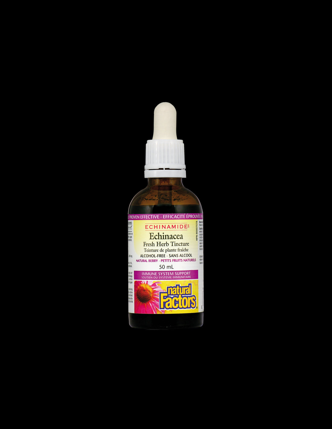 Echinacea Fresh Herb Tincture 1000 mg - 50 ml - Nutra Best Europe