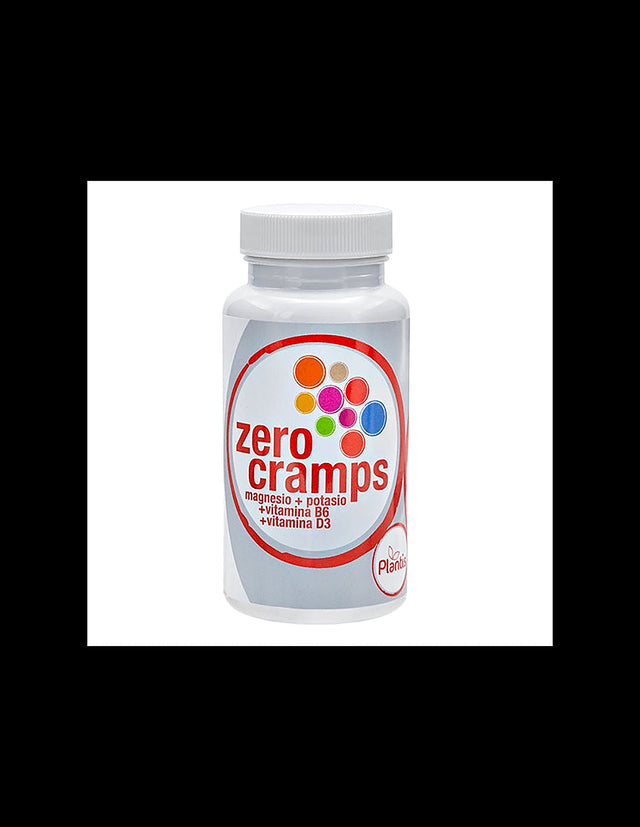 Anti Cramps - Magnesium 132 mg, Potassium 150 mg and Vitamins B6 & D3 - Zero Cramps Plantis®, 60 Tablets - Nutra Best Europe