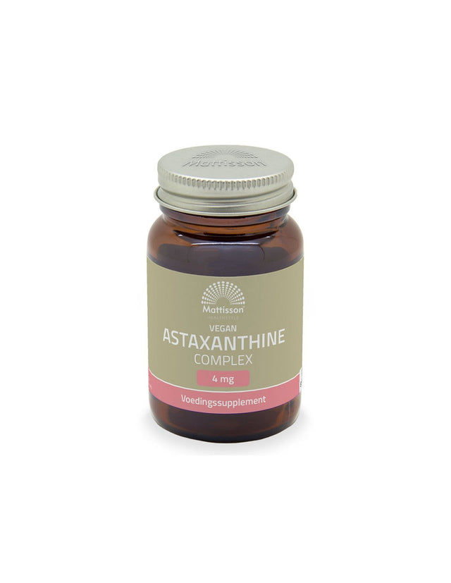 Antioxidant, Astaxanthin Complex, 60 capsules Mattisson Healthstyle - Nutra Best Europe