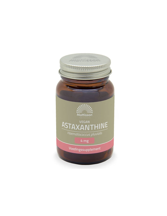 Antioxidant - Astaxanthin (from algae), 60 capsules Mattisson Healthstyle - Nutra Best Europe