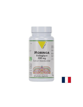 Antioxidant and strong immunity - Moringa, ORGANIC, 500 mg x 60 capsules - Nutra Best Europe