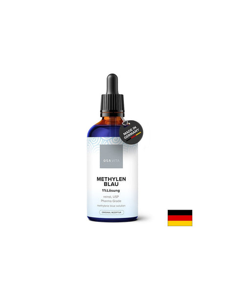 Methylene Blue - USP/Pharmaceutical Grade, 1% Solution, 100 ml - Nutra Best Europe