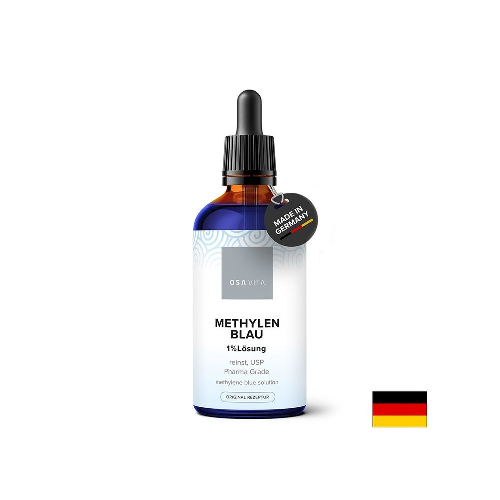 Methylene Blue - USP/Pharmaceutical Grade, 1% Solution, 100 ml - Nutra Best Europe