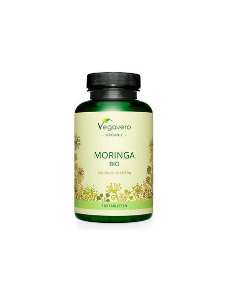 Antioxidant - Moringa BIO, 180 Vegavero tablets - Nutra Best Europe