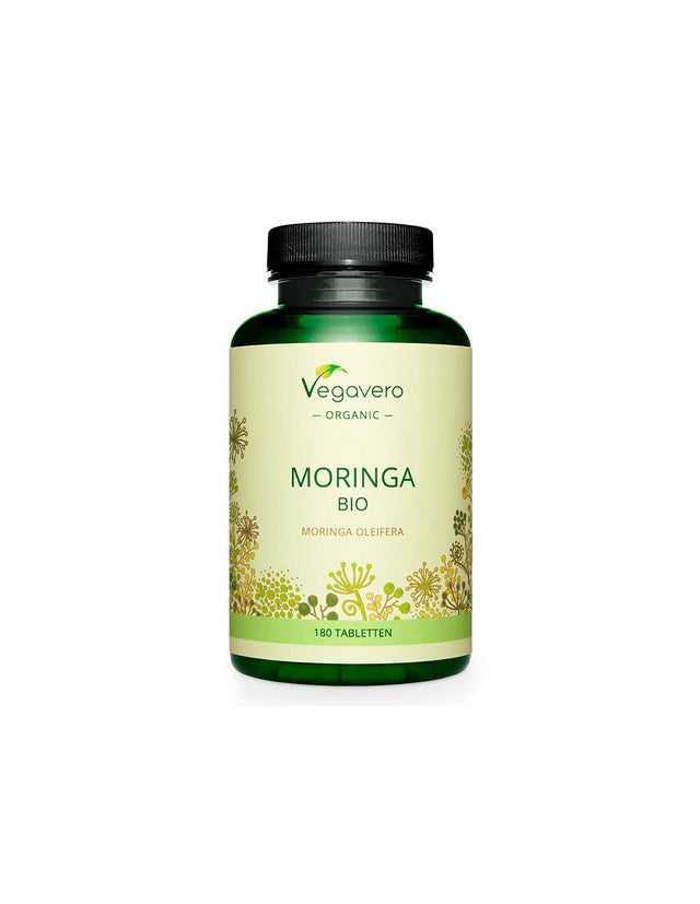 Antioxidant - Moringa BIO, 180 Vegavero tablets - Nutra Best Europe