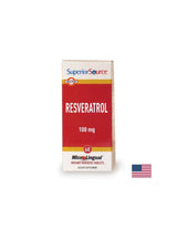 Antioxidant - Resveratrol 100 mg + Licorice, 60 sublingual tablets - Nutra Best Europe