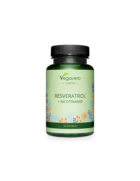 Antioxidant - Resveratrol + Nicotinamide, 60 capsules - Nutra Best Europe