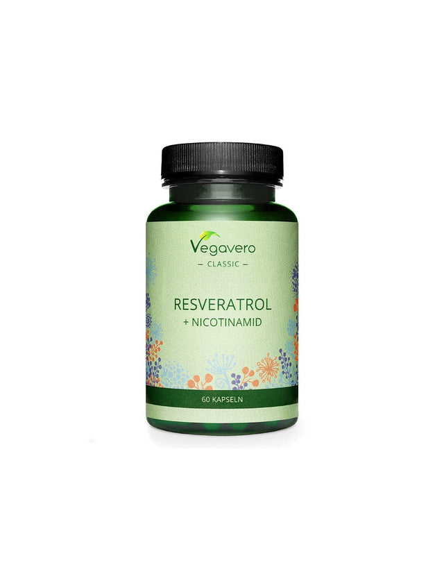 Antioxidant - Resveratrol + Nicotinamide, 60 capsules - Nutra Best Europe