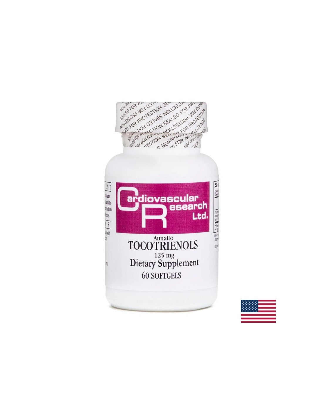 Antioxidant - Annatto Tocotrienols, 125 mg x 60 softgel capsules - Nutra Best Europe