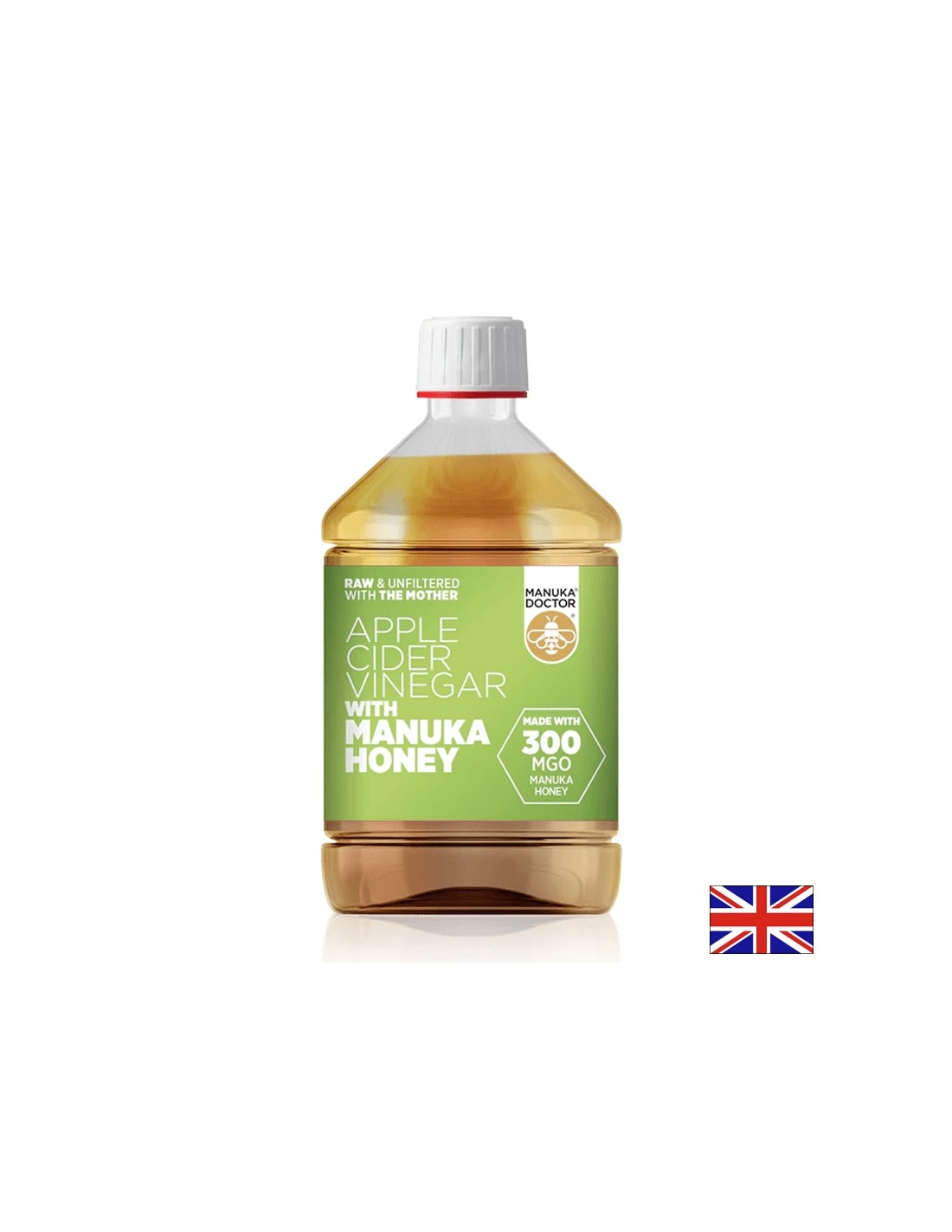 Apple Cider Vinegar with Manuka Honey (300 MGO) - Apple Cider Vinegar with Manuka Honey (300 MGO), 500 ml - Nutra Best Europe