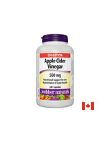 Apple Cider Vinegar - Apple vinegar, 500 mg, 240 capsules - Nutra Best Europe