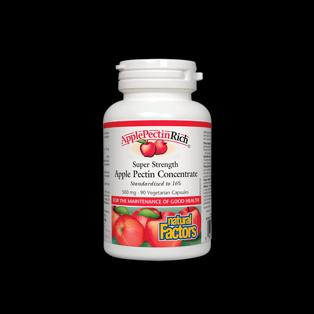 Apple Pectin Concentrate 500 mg - 90 capsules - Nutra Best Europe