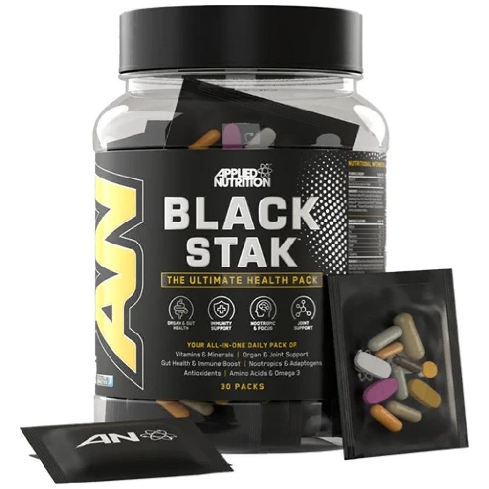 Black Stack | The Ultimate Health Pack - 30 Packs - Nutra Best Europe
