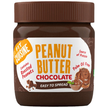 Fit Cuisine Peanut Butter with Chocolate - 350 grams - Nutra Best Europe