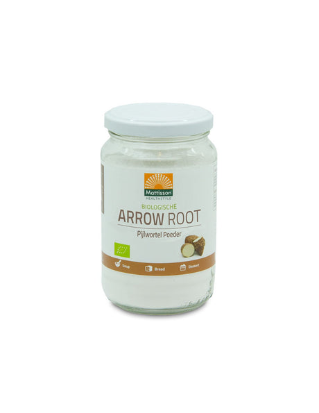 Organic arrowroot powder, 190 g - Nutra Best Europe
