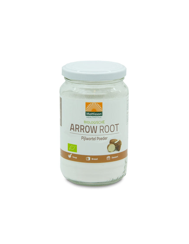 Organic arrowroot powder, 190 g - Nutra Best Europe
