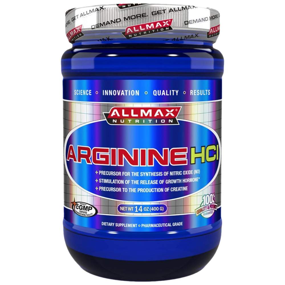 Arginine HCL - 400 grams - Nutra Best Europe