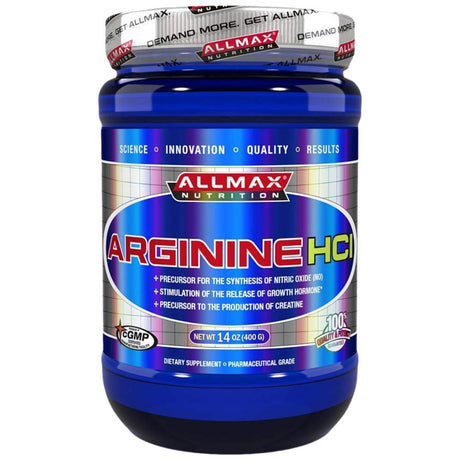 Arginine HCL - 400 grams - Nutra Best Europe