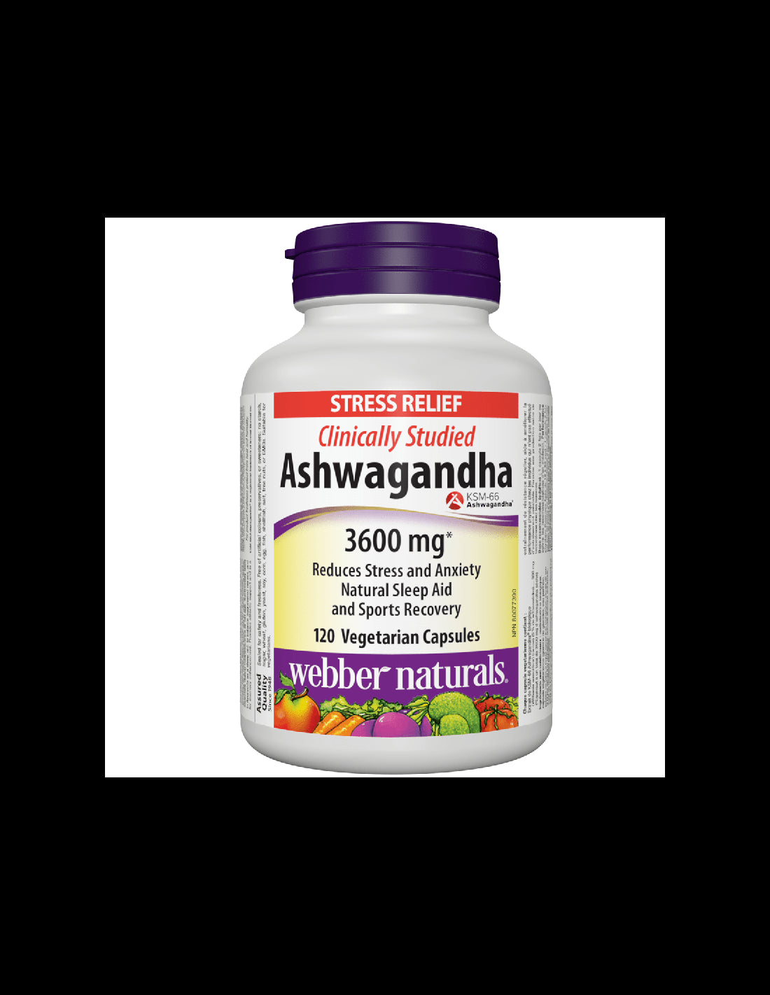 Ashwaganda / Ashwagandha 300 mg x 120 capsules - Nutra Best Europe