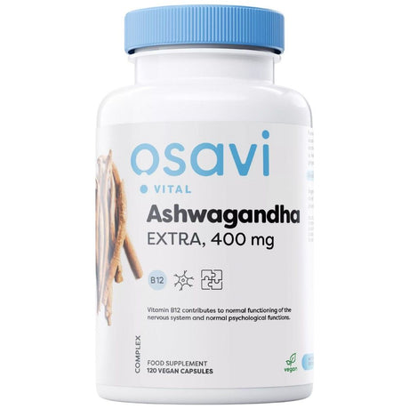Ashwagandha Extra 400 mg - 120 capsules - Nutra Best Europe
