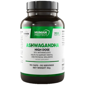 Ashwagandha 400 mg | High Dose 10% Withanolides - 90 capsules - Nutra Best Europe