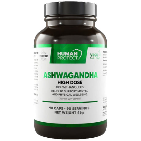 Ashwagandha 400 mg | High Dose 10% Withanolides - 90 capsules - Nutra Best Europe