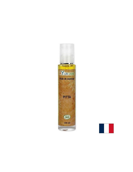 Ayurvedic massage oil for balancing Pitta dosha, spray, 100 ml - Nutra Best Europe