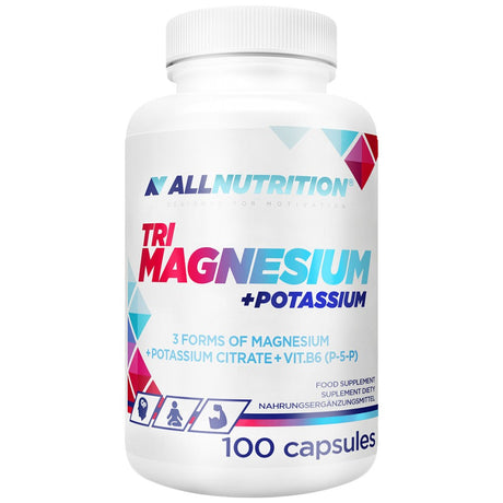Tri Magnesium + Potassium - 100 capsules - Nutra Best Europe