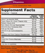 Vitamin B-50 [100 Capsules, 100 Doses] - Nutra Best Europe