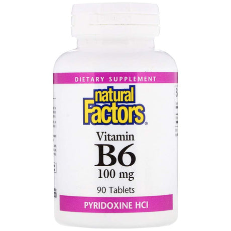 Vitamin B6 100 mg 90 Tablets - Nutra Best Europe