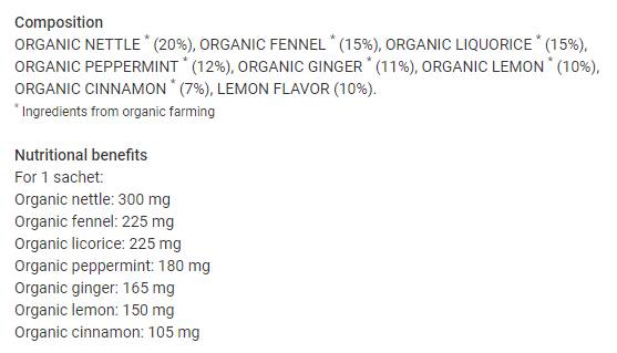 Detox Vegan | Herbal Detoxifying Tea - 20 Sachets - Nutra Best Europe