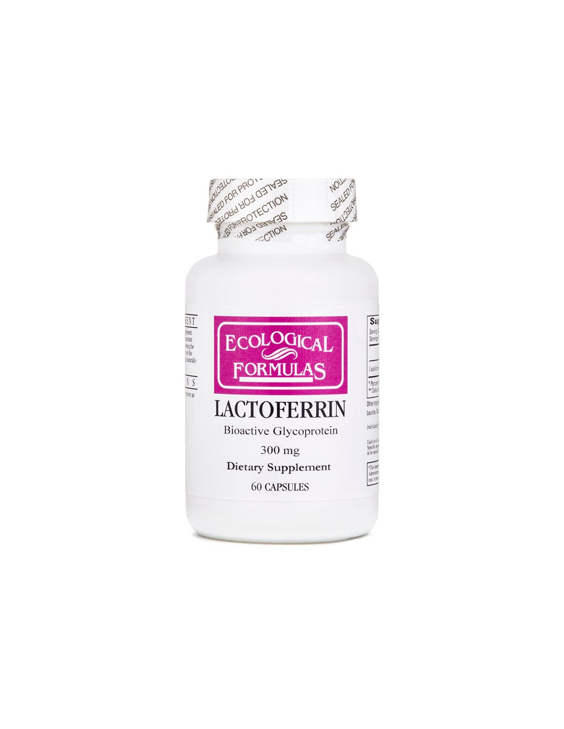 Strong immunity, protection against infections - Lactoferrin - bioactive glycoprotein, 300 mg x 60 capsules - Nutra Best Europe