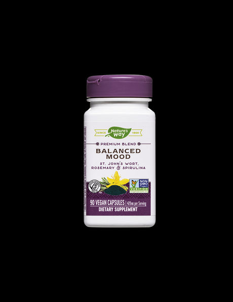 Balanced Mood - Antistress and good mood, 90 capsules Nature's Way - Nutra Best Europe