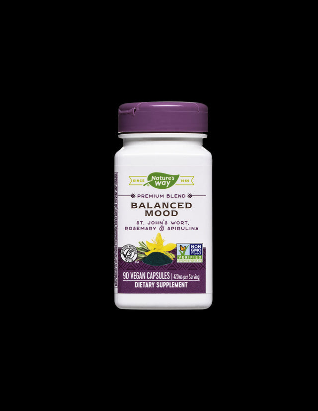 Balanced Mood - Antistress and good mood, 90 capsules Nature's Way - Nutra Best Europe