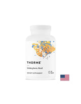 Balance of intestinal and vaginal flora - Undecylenic Acid, 750 mg x 250 gel capsules Thorne - Nutra Best Europe