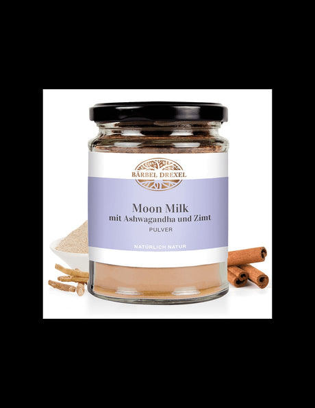 Fast sleep and relaxation - Moon milk with ashwagandha and cinnamon, 120 g, powder - Nutra Best Europe