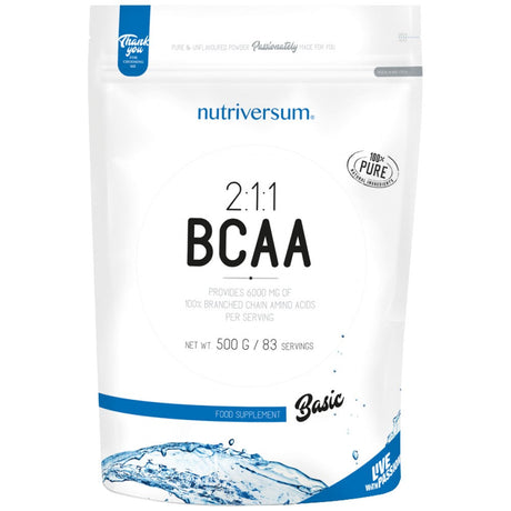 BCAA 2:1:1 Powder - 500 grams - Nutra Best Europe