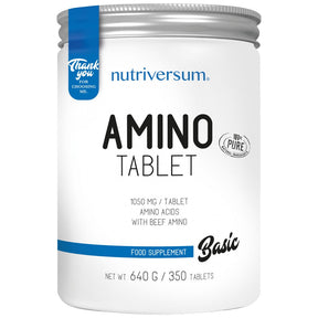 Amino Tablet | from Whey & Beef Protein - 350 Tablets - Nutra Best Europe