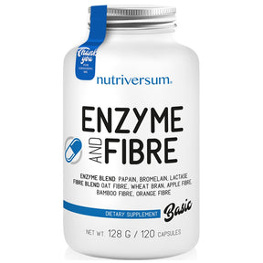 Enzyme And Fiber Blend 120 capsules - Nutra Best Europe