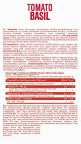 Zero Calorie Sauce | Tomato Basil - 500 ml - Nutra Best Europe