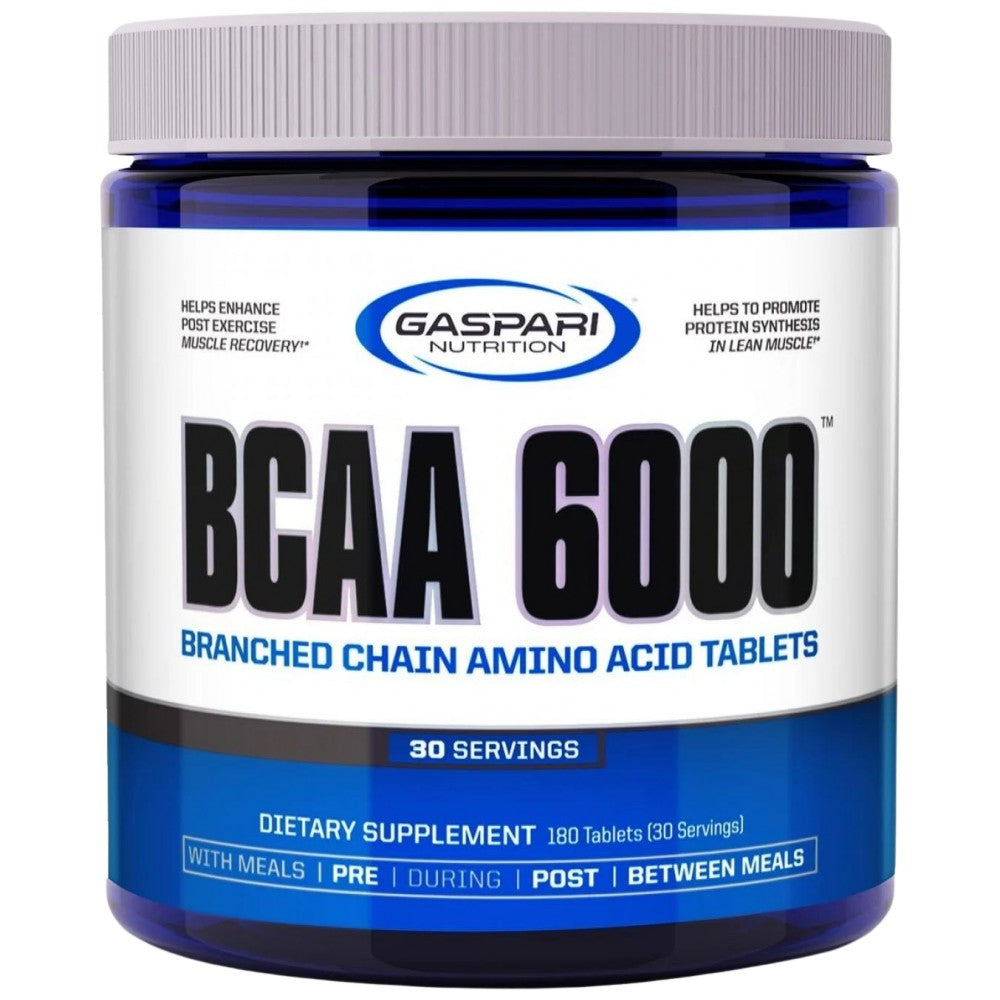 BCAA 6000 - 180 Tablets - Nutra Best Europe