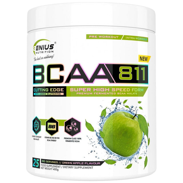 BCAA 811 / 8:1:1 - 400 grams - Nutra Best Europe