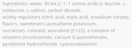 BCAA Power Drink - 250 ml - Nutra Best Europe