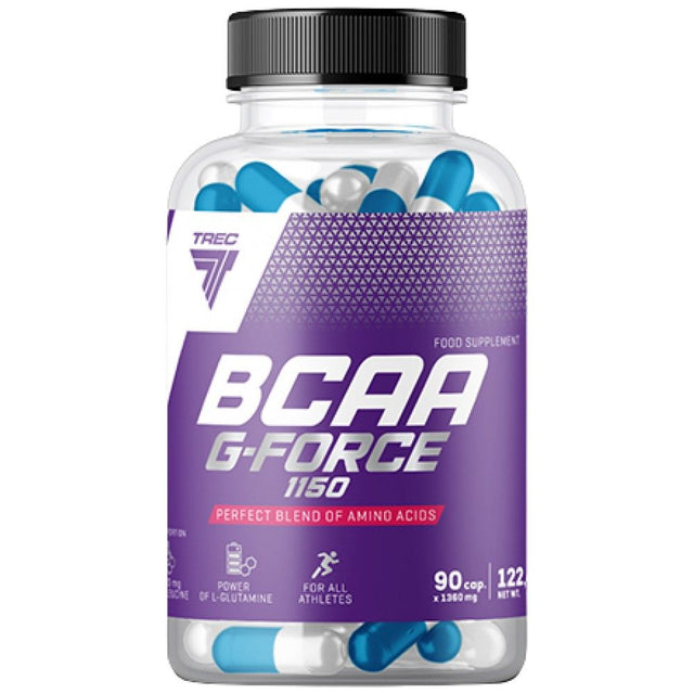 BCAA G-Force 1150 | BCAA + Glutamine Caps - 360 capsules - Nutra Best Europe