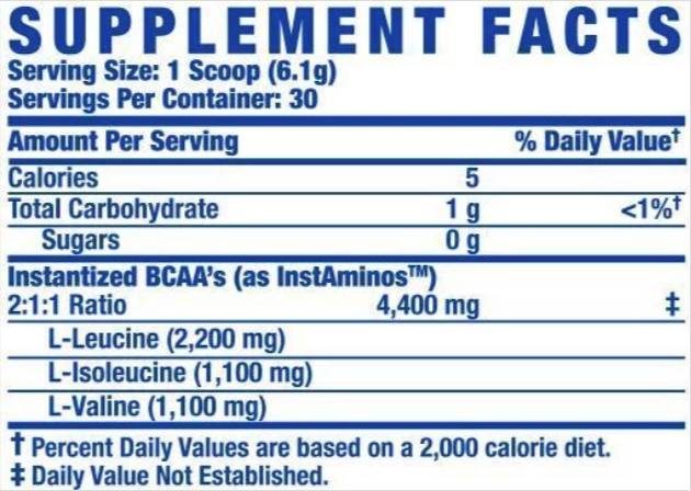 BCAA Powder XS - 183 grams - Nutra Best Europe