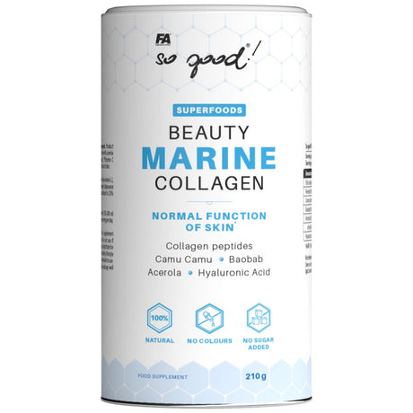 Beauty Marine Collagen / with Superfoods and Hyaluronic Acid - 210 grams - Nutra Best Europe